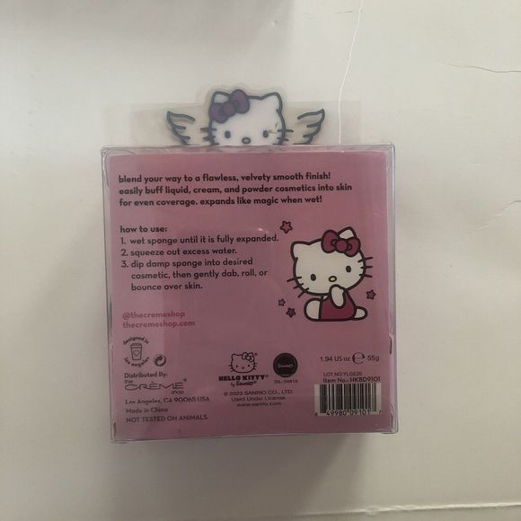 Hello Kitty x the Creme Shop “luv wave brush” MAKEUP BRUSH SET + BLENDERS New - Picture 3 of 8